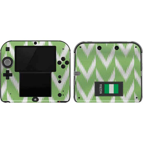 Nigeria Soccer Flag Nintendo Skins